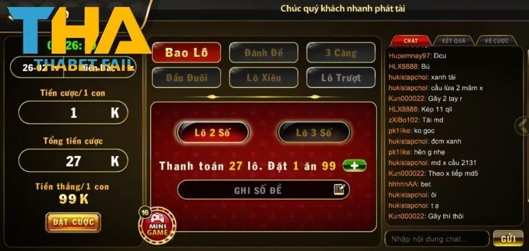 Các phương pháp đánh bao lô có khả năng dễ trúng nhất